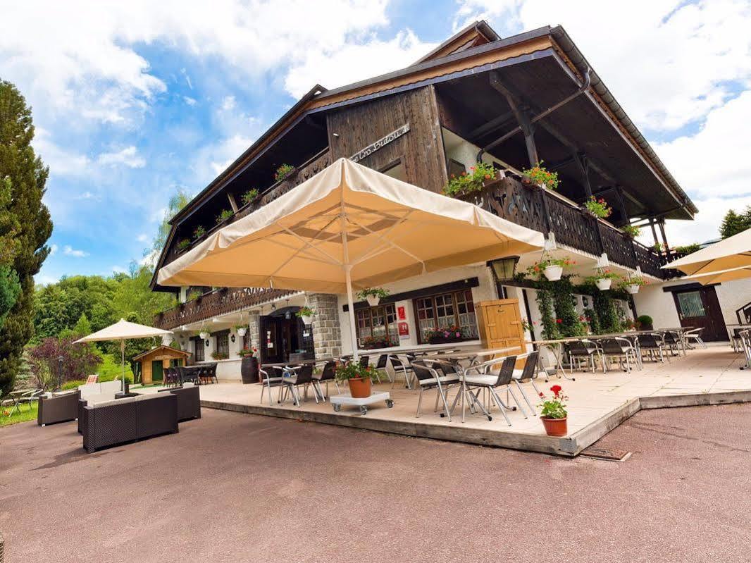 Hotel Logis Le Cro-Bidou Bernex Exteriér fotografie